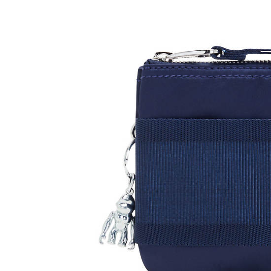 Kipling Creativity Extra Large Metallic Wristlet Tassen Donkerblauw | België 1148ZU